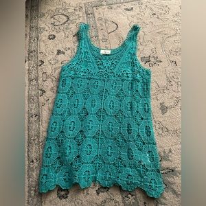 Boho knit tank - M